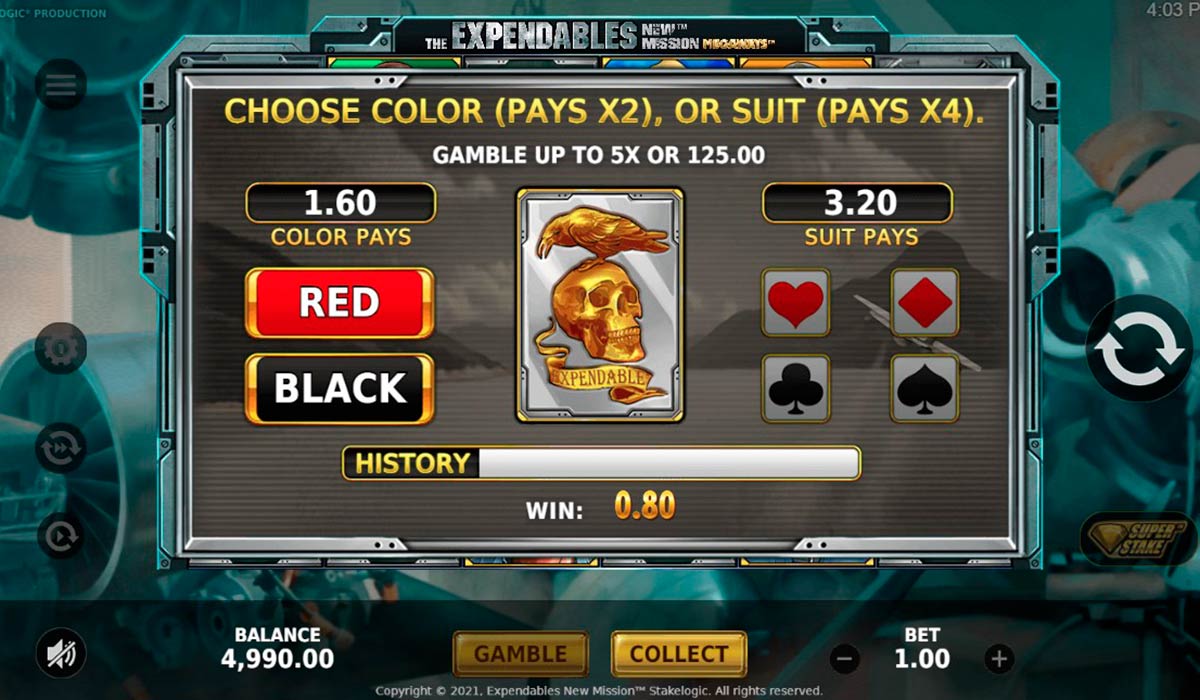 The Expendables Gamble Feature